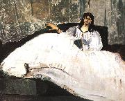 Edouard Manet Bauldaire's Mistress Reclining oil